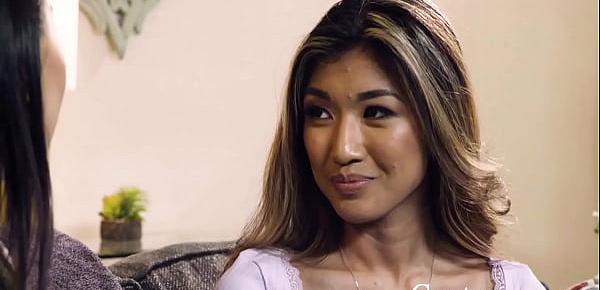 trendsVirgin Teen Learns To Be A Good BabySitter- Clara Trinity, Kimmy Kimm